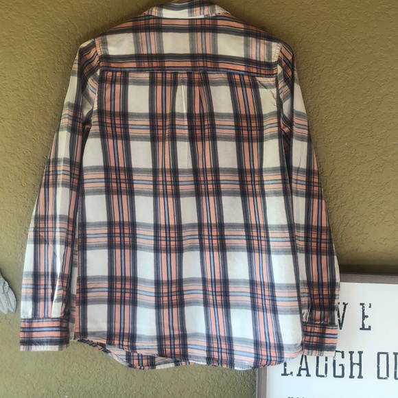 Plaid Soft Button Up - Picture 4 of 6